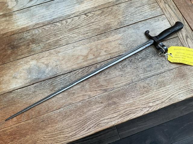 Very Rare French Trials bayonet
