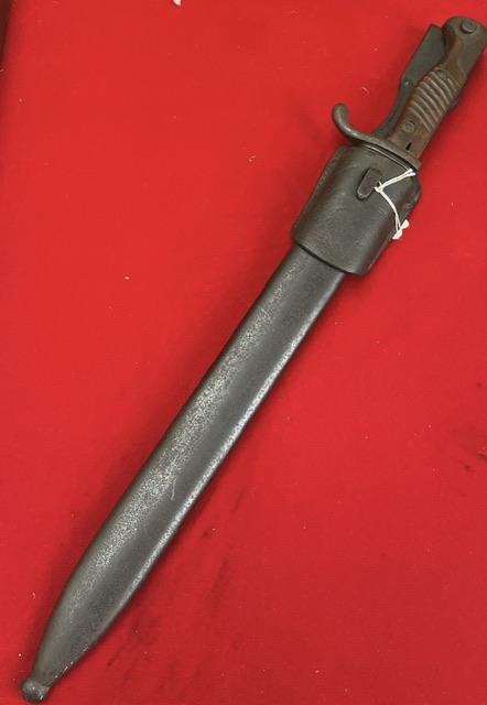 German 98/05 saw back removed bayonet