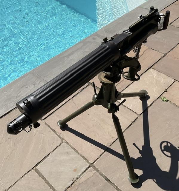 WW1 Vickers with WW2 Tripod