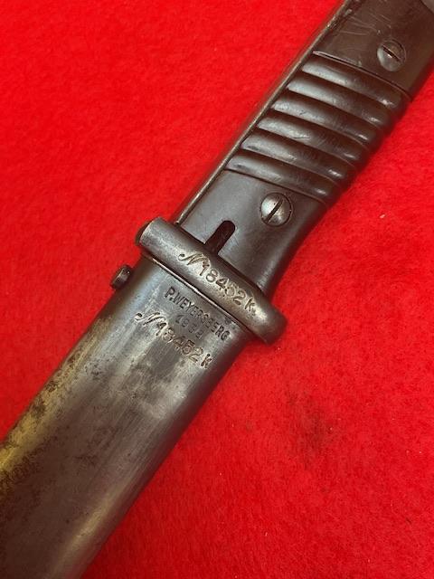 Matching K98 Naval Bayonet.