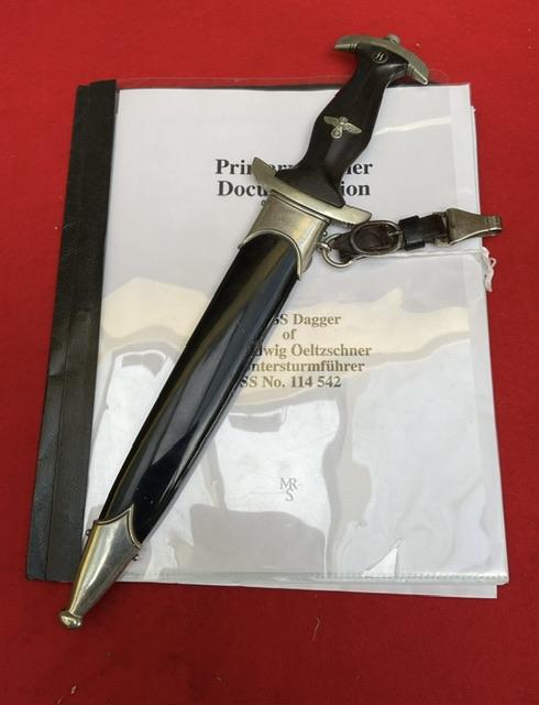 SS Man’s Dagger with research